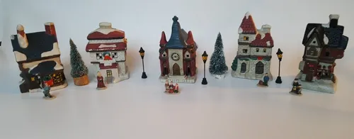 Casitas Villas De Navidad (Usado)
