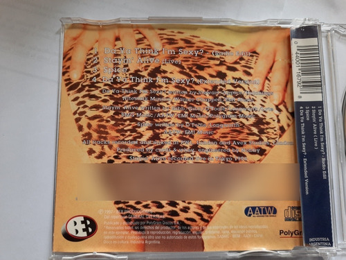 N-trance Feat. Rod Stewart / Da Ya Think I'm Sexy - Maxi Cd