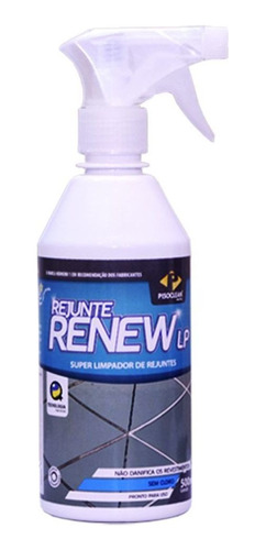 Rejunte Renew Lp Piso Clean - Limpa Rejunte Encardido
