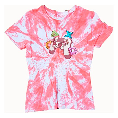 Playera Tie Dye Control Videojuego