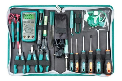 Kit De Herramientas Electrónicas Profesionales 110v Proskit