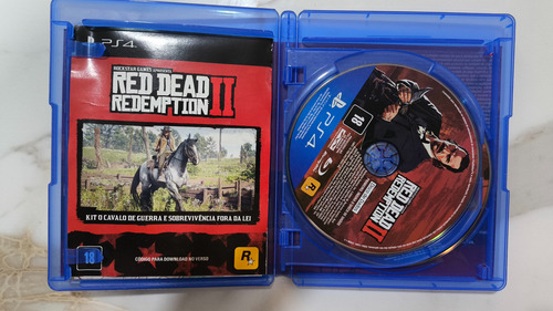 Jogo Red Read Redemption 2 Ps4 Midia Fisica (Usado)