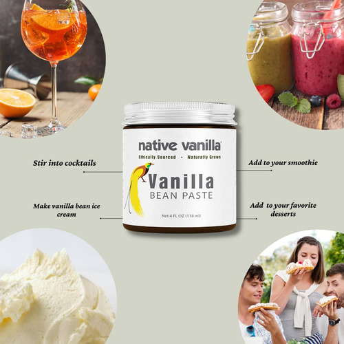 Pasta De Vainilla - Vainilla Nativa - Pasta De Vainilla Pura