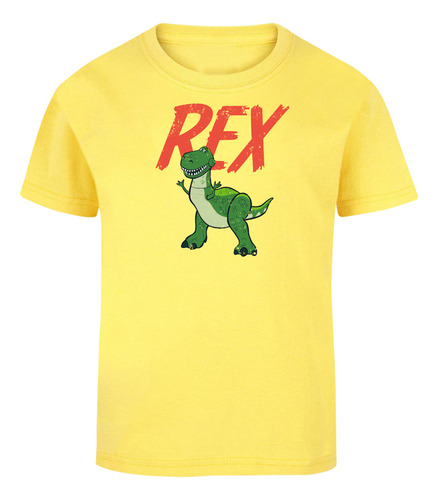 Pixar Playera Infantil Toy Story 4 Dinosaurio Rex Oficial