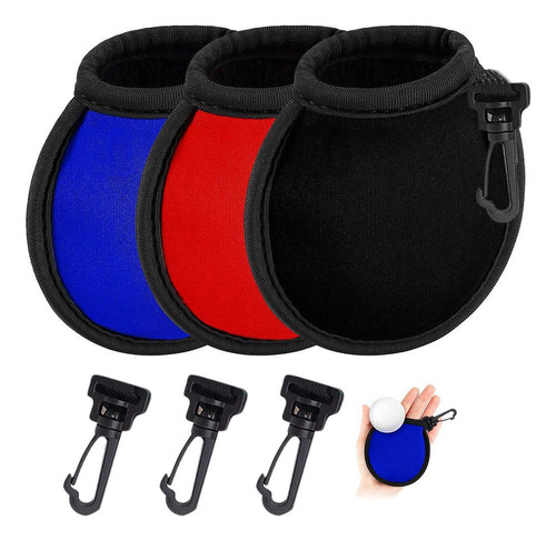 Limpiador De Bolas Pocket Pouch, 3 Piezas, Funda Protectora