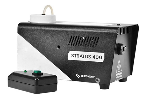 Maquina De Humo Stratus 400 Tecshow Pro Con Control De Cable Dj Luces Sonido Audio