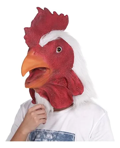 comprar Máscara De Cabeza De Gallo, De Látex, Para Disfraz