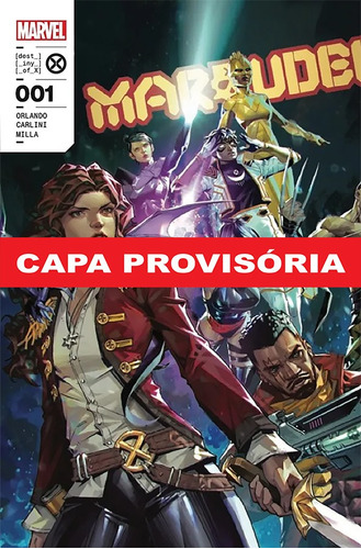 X-men: Carrascos, De Andrea Broccardo. Editora Panini, Capa Mole Em Português