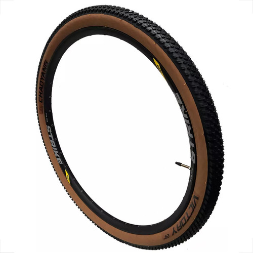 Pneu Aro 29x2.20 Faixa Marrom Chaoyang Victory Banda Leve