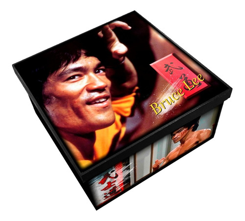 Bruce Lee Caixa Organizadora Madeira Mdf