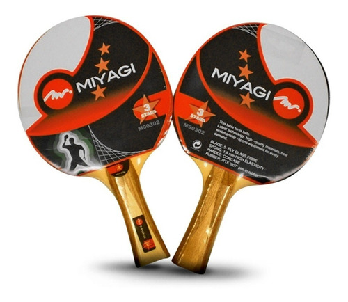 Raqueta Ping Pong Tenis De Mesa Miyagi (unidad)