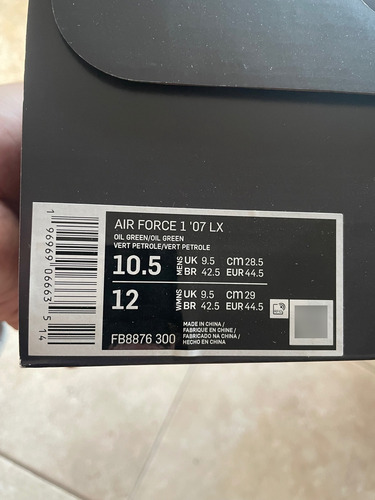 Nike Air Force One (28.5) Cm (Usado)