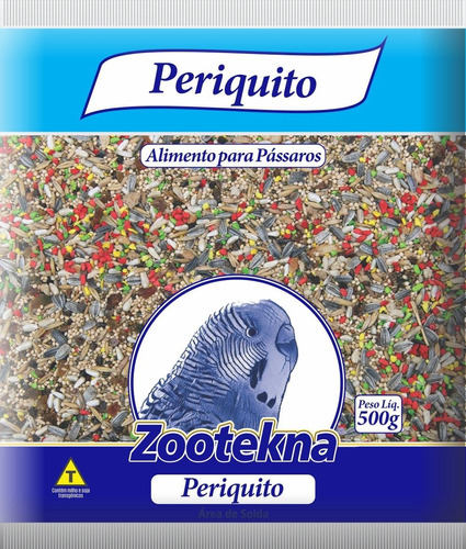 Mistura De Sementes Para Periquito - 500 G