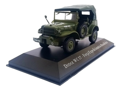 Miniatura Dodge Carro Exército Brasileiro 1/43 Ixo  Brasil