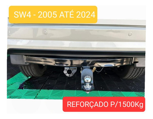 Engate Rabicho Removivel Hilux Sw4 16 2017 2018 2019 1500kg