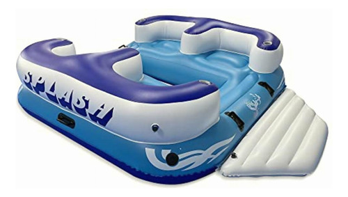 Serenelife Balsa Inflable Para 4 Personas, Balsa De Isla