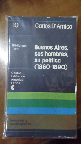 Libro Buenos Aires, Sus Hombres, Su Política