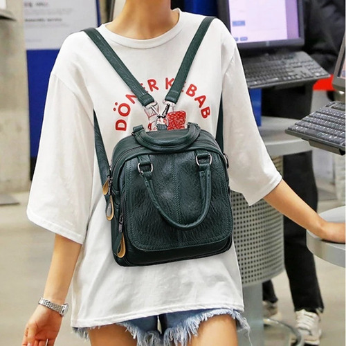 Bolsa Mochila Mujer Casual Viaje Mini Bag De Moda