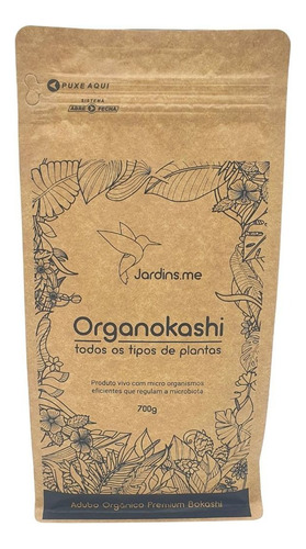 Adubo Fertilizante Organokashi Bio Bokashi 700g Jardins.me