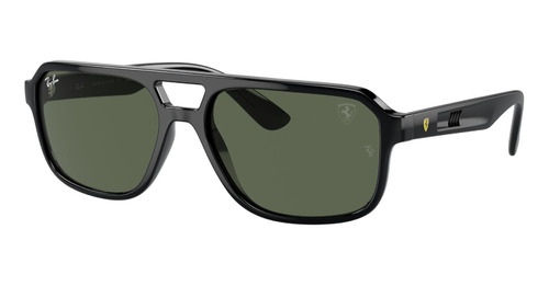 Lentes De Sol Black Ray-ban Ferrari Rb4414mf68371