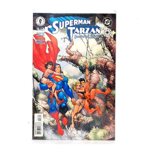 Superman Tarzan Sons Of The Jungle #3 (2001 Mini Series)