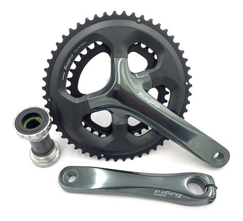 Plato Biela Shimano Tiagra 4700 10v Bicicleta 52 / 36 Ruta 