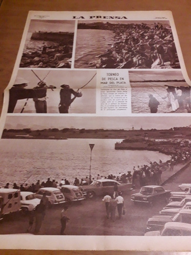 Diario La Prensa Torneo De Pesca En Mar Del Plata 1967