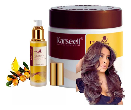 Karsell Original Kit Máscara/ Aceite Hidratante