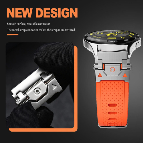 Compatible Correa Resistente Con Conector De Metal Para