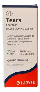 Tears 8 Ml Labyes Suspensión Ocular Para Perros Y Gatos