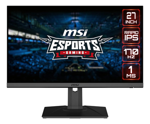 Msi G272qpf, Monitor Gaming De 27 , 2560 X 1440 (qhd), Rapid