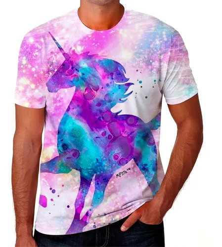 Blusa adidas top com unicornio