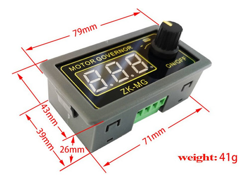 Controlador Do Motor Dc Pwm Velocidade Dc 5-30v 12v 24v 5a