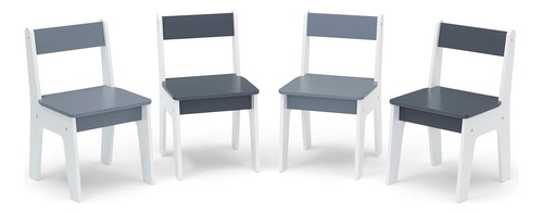 Gap Gapkids - Juego De Mesa Y 4 Sillas, Certificado Greengua