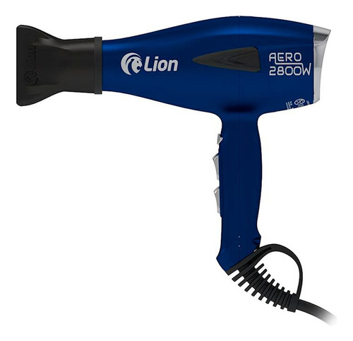 Secador Para Cabelos Lion Aero 2800w - Azul Fosco