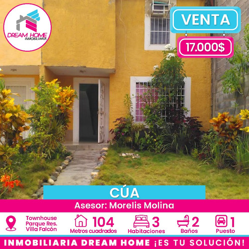 Town House En Venta Parque Residencial Villa Falcon  Cua