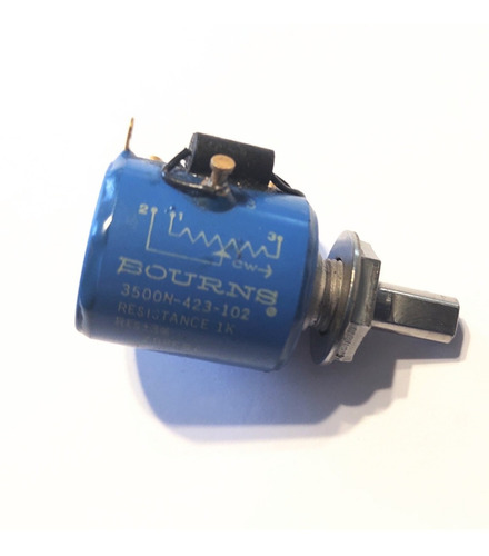 Potenciometro Bourns 3500n-423-102. 1000 Ohm.10 Vueltas.nuev