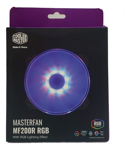 Cooler Master Fan Mf200r 200mm Rgb