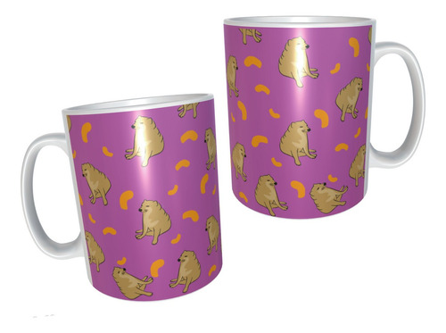 Taza Cheems Chemtos Chetos Morado M3