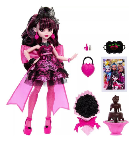 Monster High Monster Ball Draculaura Vestido De Fiesta 