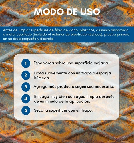 Bar Keepers Friend Limpiador Pulidor 595g