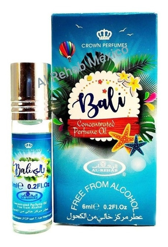 1x Bali Perfume Arabe Al Rehab Roll On 6 Ml Frutal Tropical