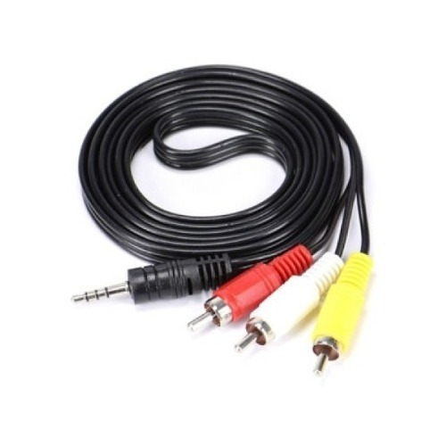 Cable Plug 3.5mm A 3 Rca 1.5mtrs