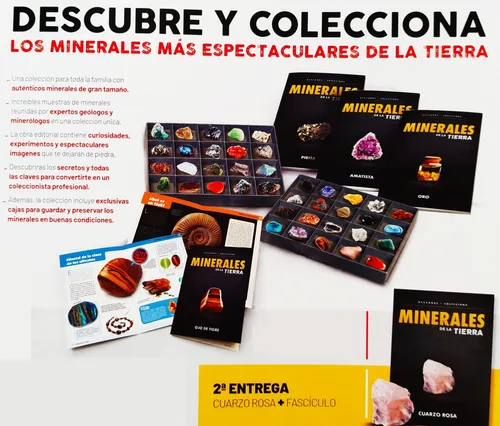 Coleccion Minerales NÂș 52 Siderita Fasiculo + Piedra