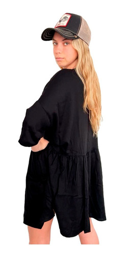 Imagen 2 de 8 de Vestido Nataly New Negra