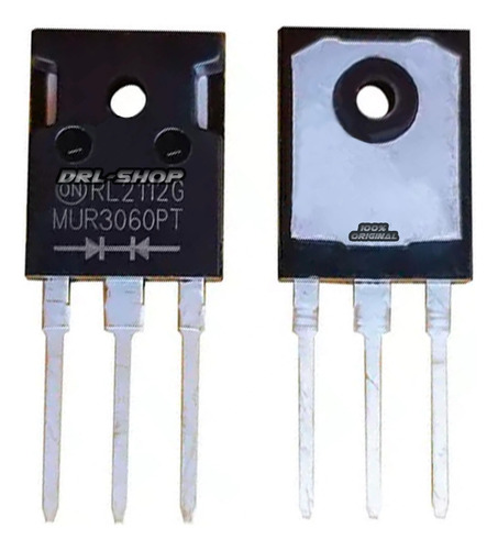 Kit 5 Mur3060pt 30a 600v Mur3060 Diodo Rapido Solda Inversor