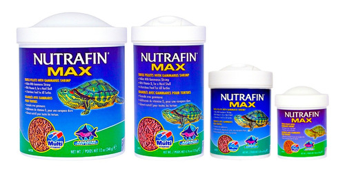 Nutrafin Max Granulos  Para Tortugas Con Camarones Secos  