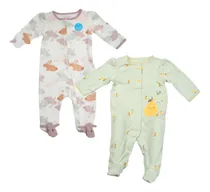 Comprar Set De Dos Mamelucos Para Bebé Con Pies Cubiertos Carter´s 