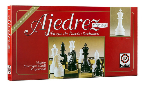 Juego Ajedrez Marfil Profesional Ruibal Diseño Exclusivo