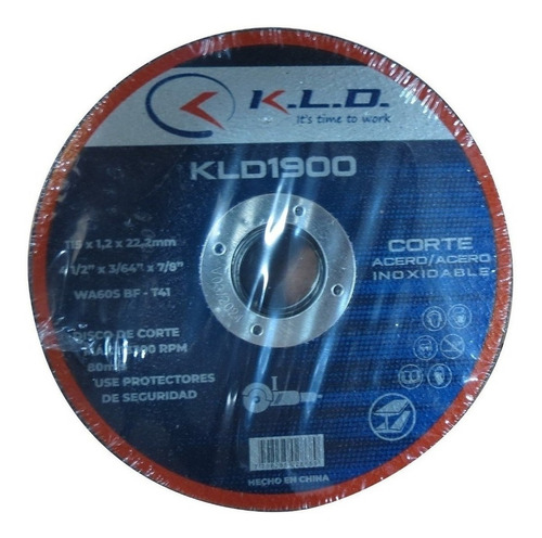 Set 50 Discos De Corte Amoladora 115 Mm 4 1/2 Pulgadas Kld